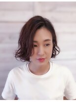 ヘアーサロン カヴィエ(hair salon covie) ラフウエーブ大人ボブ