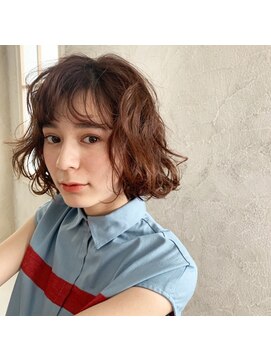 クーラ(Cura) 【Cura 荒川華穂】ボブ×パーマ