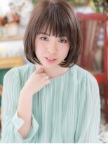 カバーヘア ブリス 戸田公園西口店(COVER HAIR bliss)&nbsp;*bliss戸田公園*触れたくなるような、前下がりシルキー大人ボブa