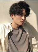【December】men`s スパイラルパーマ ショートレイヤー