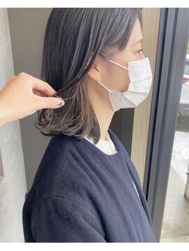 フィオーレ ヘアデザイン(FIORE hair design) イヤリングカラー/インナーベージュ