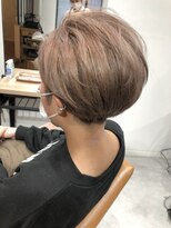テラスヘア 新潟駅南(TERRACE hair)&nbsp;夏はケアブリーチでお洒落なシアーグレージュ(ブリーチ2回)