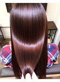髪質改善×ストレート×酸性