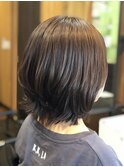 丸みくびれショートボブ