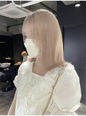 my12_ホワイトピンクブロンド/ハイトーンカラー/Wカラー