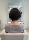 ショートボブ/ひし形シルエット/小顔ショート/20代30代40代