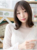 大人かわいいシースルーバングバレイヤージュa浦和20代30代40代