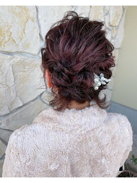 ヘアメイク ヴァロ(Hair Make VaLo) ショートボブアレンジ＋お呼ばれアレンジ