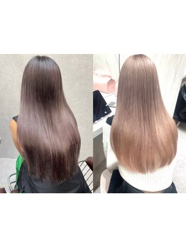 ダメージ補修&補強を叶えるLond mare独自の髪質改善。圧倒的な艶感と柔らかな手触りを実現[天神大名]