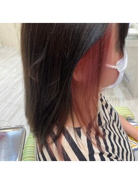 ビス リアン 川口店(Vis lien) インナーカラー/レッド/アッシュブラウン/チェリーブラウン