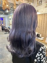 トロニー(TLONY) パープル ダブルカラー stylist/miaki