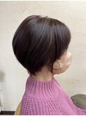 バランス抜群のひし形ショート