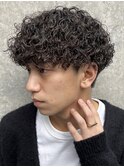プードルパーマ ポップコーンパーマ スパイラルパーマ メンズ