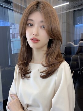 フォンズ(FONS) 大人上品ワンカールヘア レイヤーカット顔まわりカット 20代30代