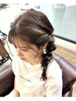 ディア(.eer)&nbsp;写真映えしたい方に♪サイド編みおろし♪