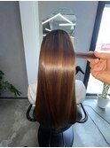 髪質改善ストレート