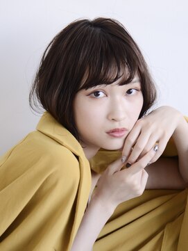 ロアー ヘアー リンク 葛西駅前店(RAWR hair link) 【RAWR】ボブヘアミディアム_外ハネスタイル