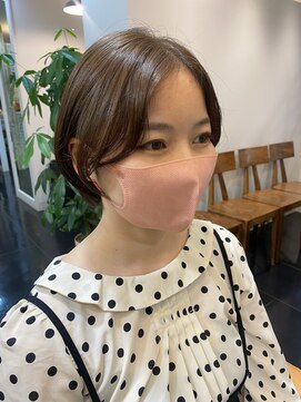 アズーラ豊田(AZURA) のばしかけショートボブ