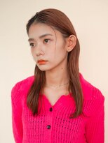 ジュール 大分(Joule)&nbsp;ミディアムヘア/斜めバング/グレージュカラー/大分駅