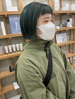 エンドリンク(endlink)&nbsp;モスグリーン×ミニボブ