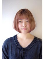 シティ(city)&nbsp;ショートボブ_ピンクベージュ_ふわボブ