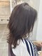 ヘアーサロン カシュカシュ(hair salon Cache cache)の写真/天然由来成分配合の髪にやさしい艶カラー使用◎髪のダメージを最小限に抑え、艶のある上品な仕上がりに…。
