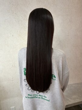 ビスクヘアデザイン(bisq hair design) 髪質改善カラー　艶カラー　ブラウンカラー　ミディアム