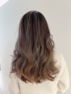 アヴァンスクロス あべのルシアス店(AVANCE.CROSS) ナチュラルバレイヤージュ