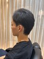 カミケンオム(kamiken. homme) 自然な毛流れスッキリヘア[福島駅/理容/美容/ショートスタイル]