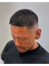 キングコング バーバーショップ バイ アルバレス(KING KONG BARBERSHOP by ALVAREZ) buzzcut/バズカット/坊主フェード/所沢市/小手指/入間バーバー