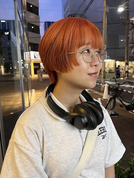 カフ(CAF) CAF FUKO ショートボブ/ショートカット/前上がり/大阪心斎橋