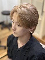 アリエッタ(aRietta) ミルクティーカラーハイトーンセンターパート