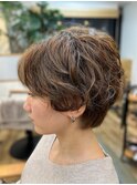 ハンサムショートパーマ