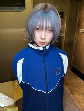 アリー(ally) ハッシュカットウルフレイヤーボブウルフボブウルフカット中性