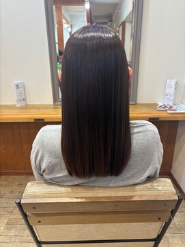 縮毛矯正12/11髪質改善