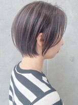 セイドット リー(Say. Ree)&nbsp;say.ショートボブひし形ショートダークレッドコーラルオレンジ