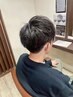 メンズカット+眉カット ¥4,840→¥4,600