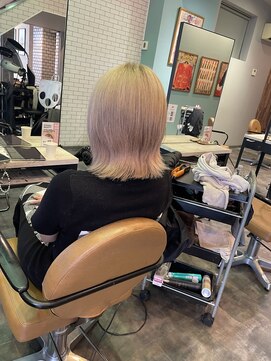 ステレオ ヘアデザイン 安城店(STEREO HAIR DESIGN) ♪ブリーチカラー2月