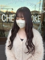チェリーコーク(HAIR CHERRY COKE)&nbsp;lavender brown