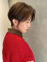 セブンベルベット(7 Velvet) ハンサムショート/ショートヘア/グレージュ 【博多】