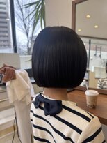 ジップ 浜田店(zip)&nbsp;丸みボブ×キッズカット
