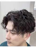 ベル 桑名(BHEL)&nbsp;桑名メンズパーマツイストスパイラルパーマッシュウルフカット
