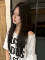 エトワ 中央店(etoi)&nbsp;大分韓国かき上げレイヤーカット大人レイヤー顔まわりレイヤー