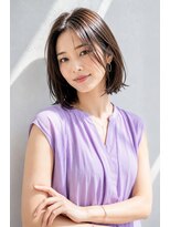 アッシュ 学芸大学店(Ash)&nbsp;ボブ/大人女性/シアーグレージュ/髪質改善/白髪ぼかし
