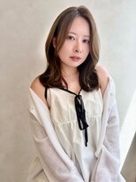 トゥルーズ 梅田店(TLUUS) TLUUSデザインカラーグレージュハッシュカット