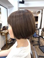 ヘアーサロン ラフリジー(Loufreasy)&nbsp;まとまりやすい大人の艶感コンパクトボブ