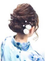 アクティフ(actif)&nbsp;浴衣アレンジ