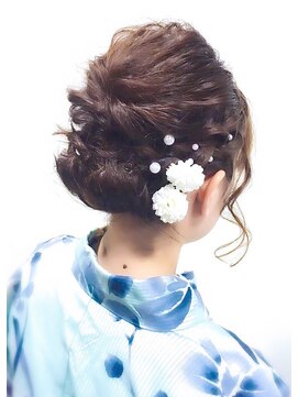 アクティフ(actif) 浴衣アレンジ