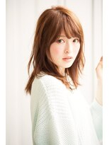 ベイルーム(BAYROOM by HONEY omotesando) 【HONEY表参道】ふんわり流し前髪×ラフセミミディ(吉田遼平)