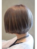 グラボブ×プレミアムカラー　藤田hair シンプルショート
